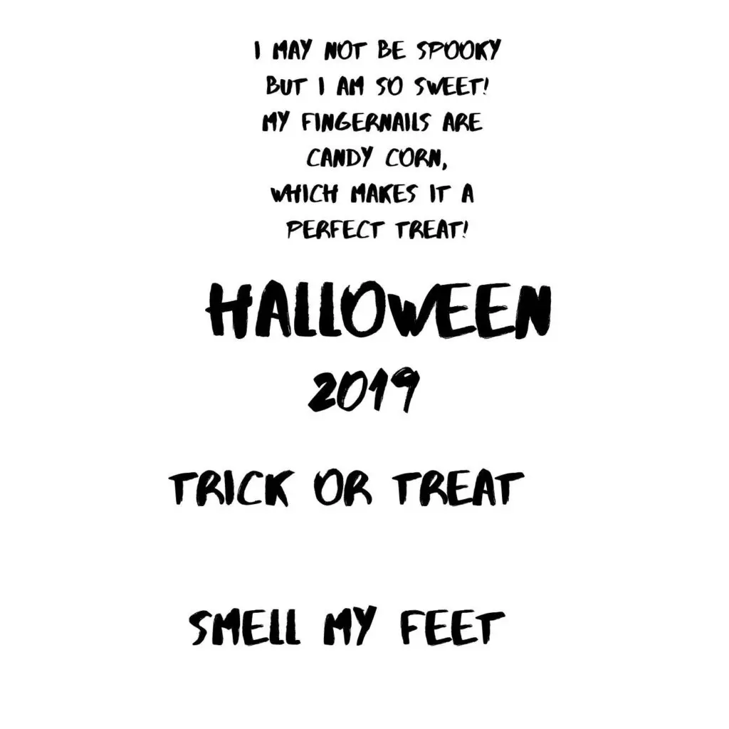 Free Halloween Saying printables