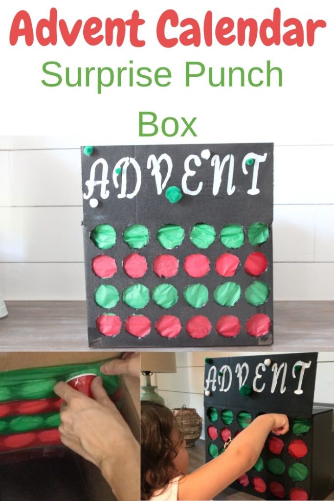 DIY Punch Out Advent Calendar - It's Always Autumn