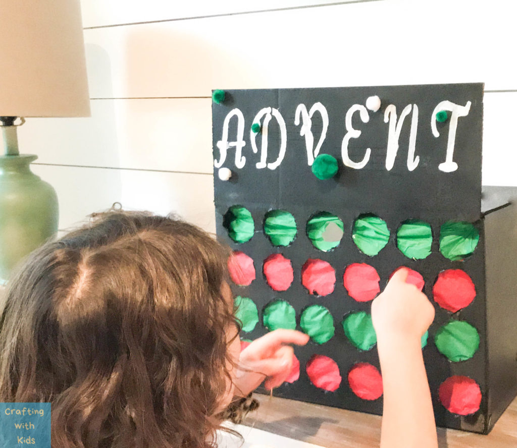 How to Make an Advent Calendar Surprise Punch Box that Kids Will Love