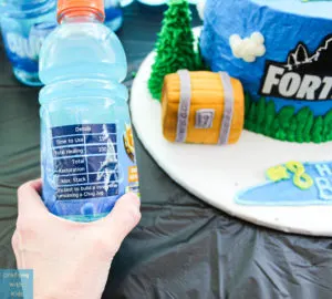 Fortnite Theme Water Bottle Labels Supply Drop Tilted Towers Lama First Aid  Kit Chug Jug baby shower 1st birthday party decorations supplies