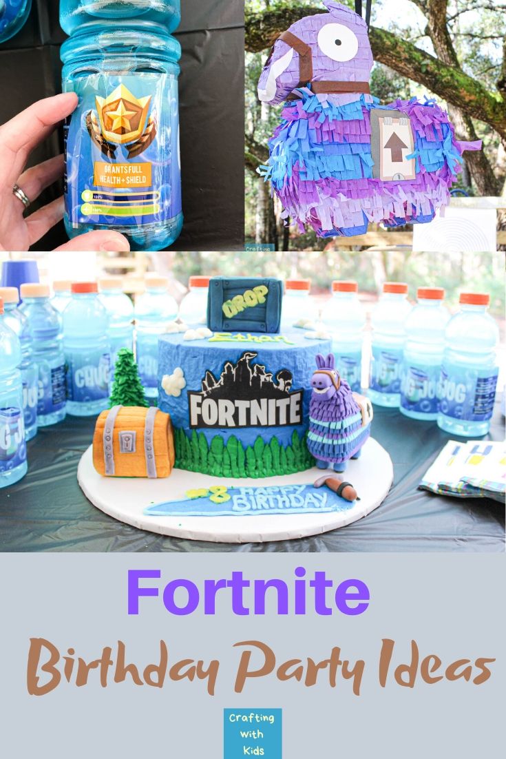 Fortnite Birthday Party Ideas and Decorations