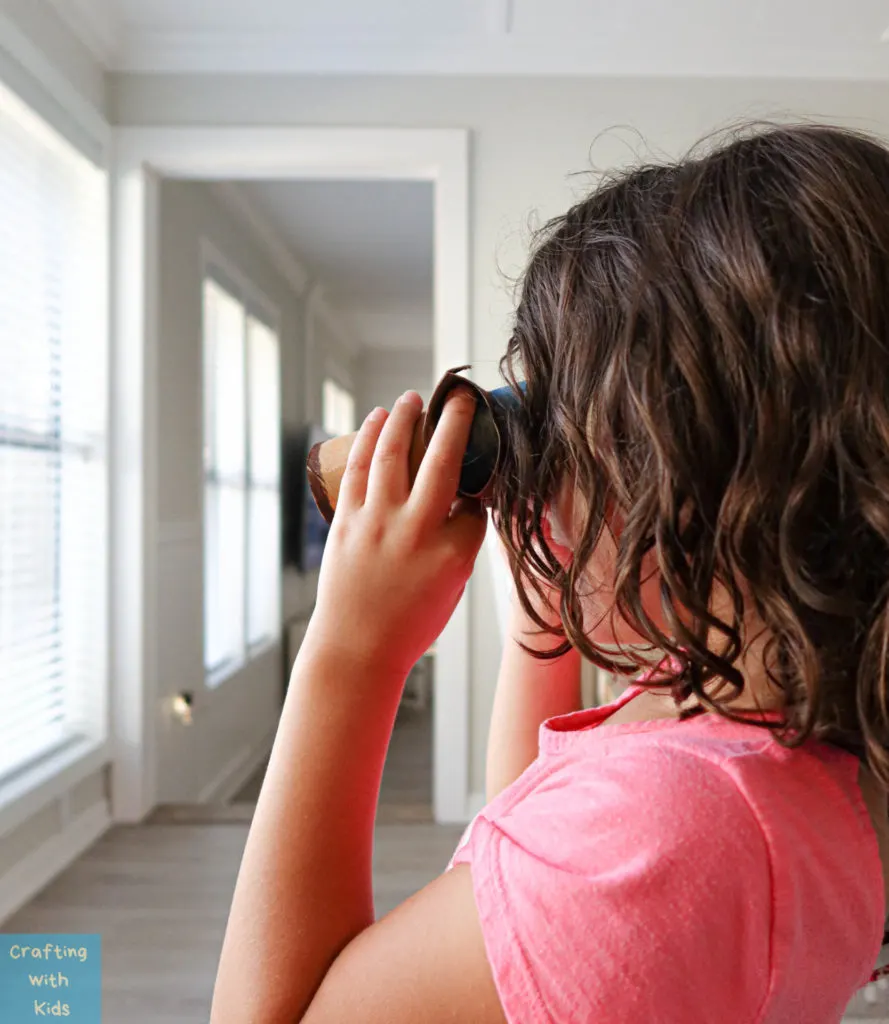toilet paper tube binoculars