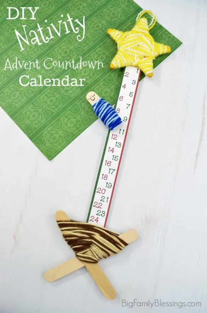 Nativity advent Calendar 