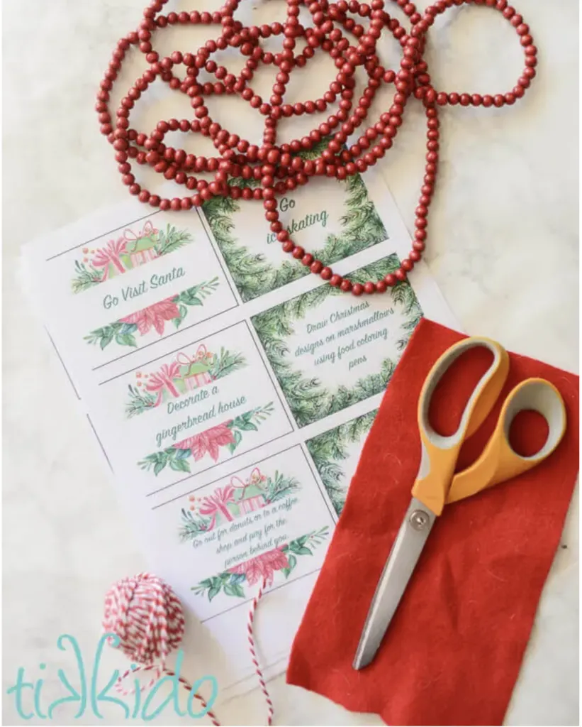 DIY printables for your Advent Calendar