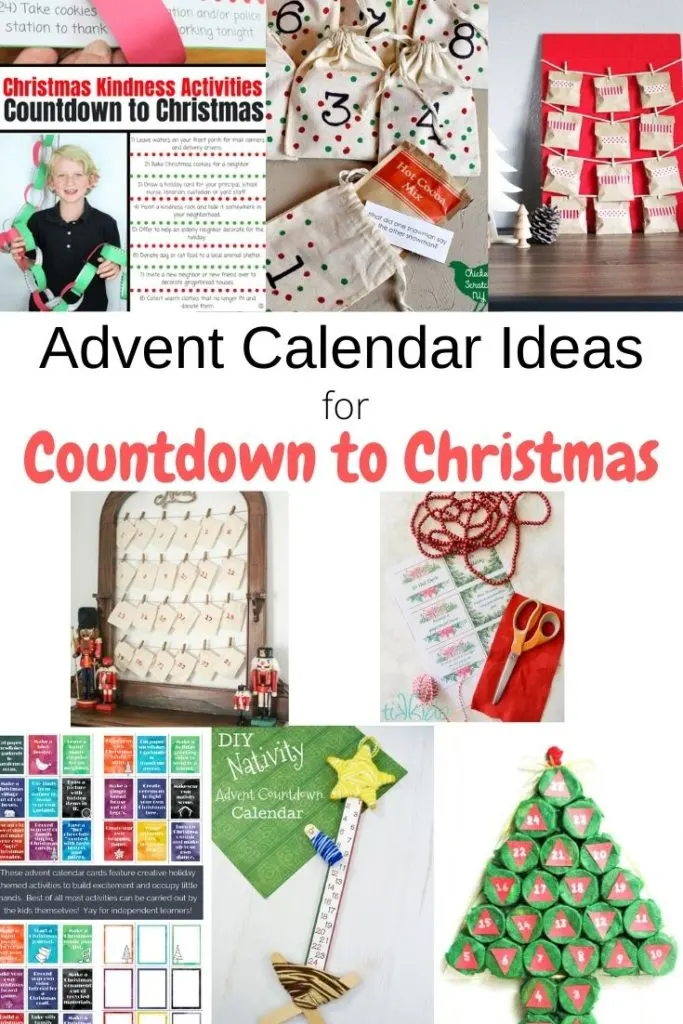 DIY advent calendars for countdown to Christmas