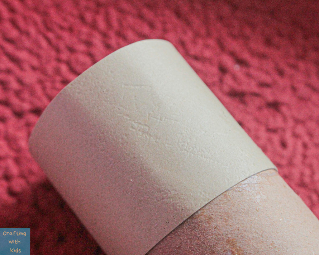 toilet paper roll Santa Claus end piece