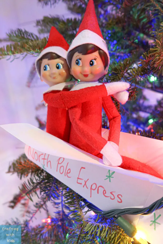 goodbye elf on the shelf plane 