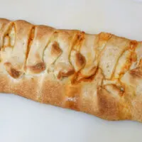 Braided Calzone Pizza