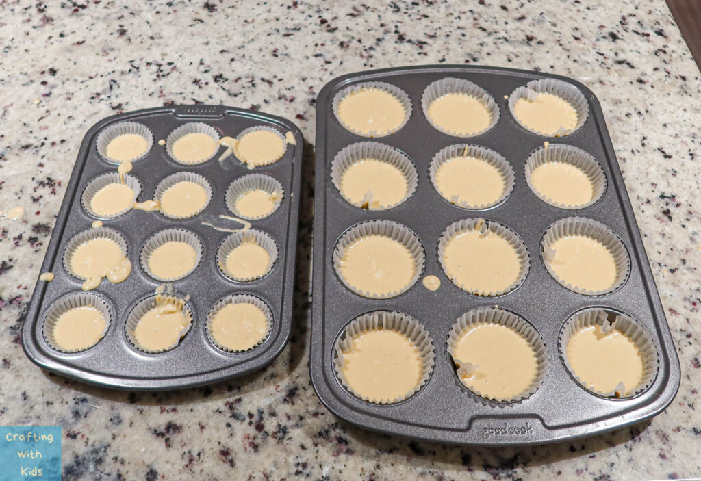 healthy muffins in muffin tins