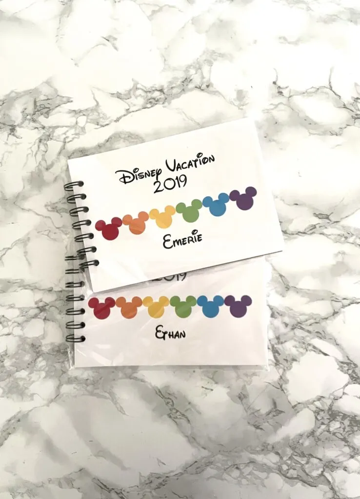 homemade Disney Memory Book