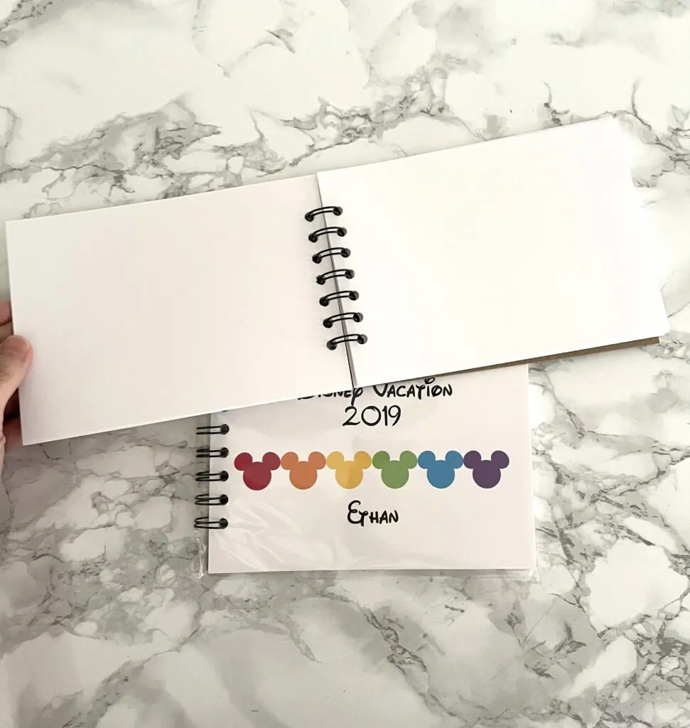 Personalized Disney memory book