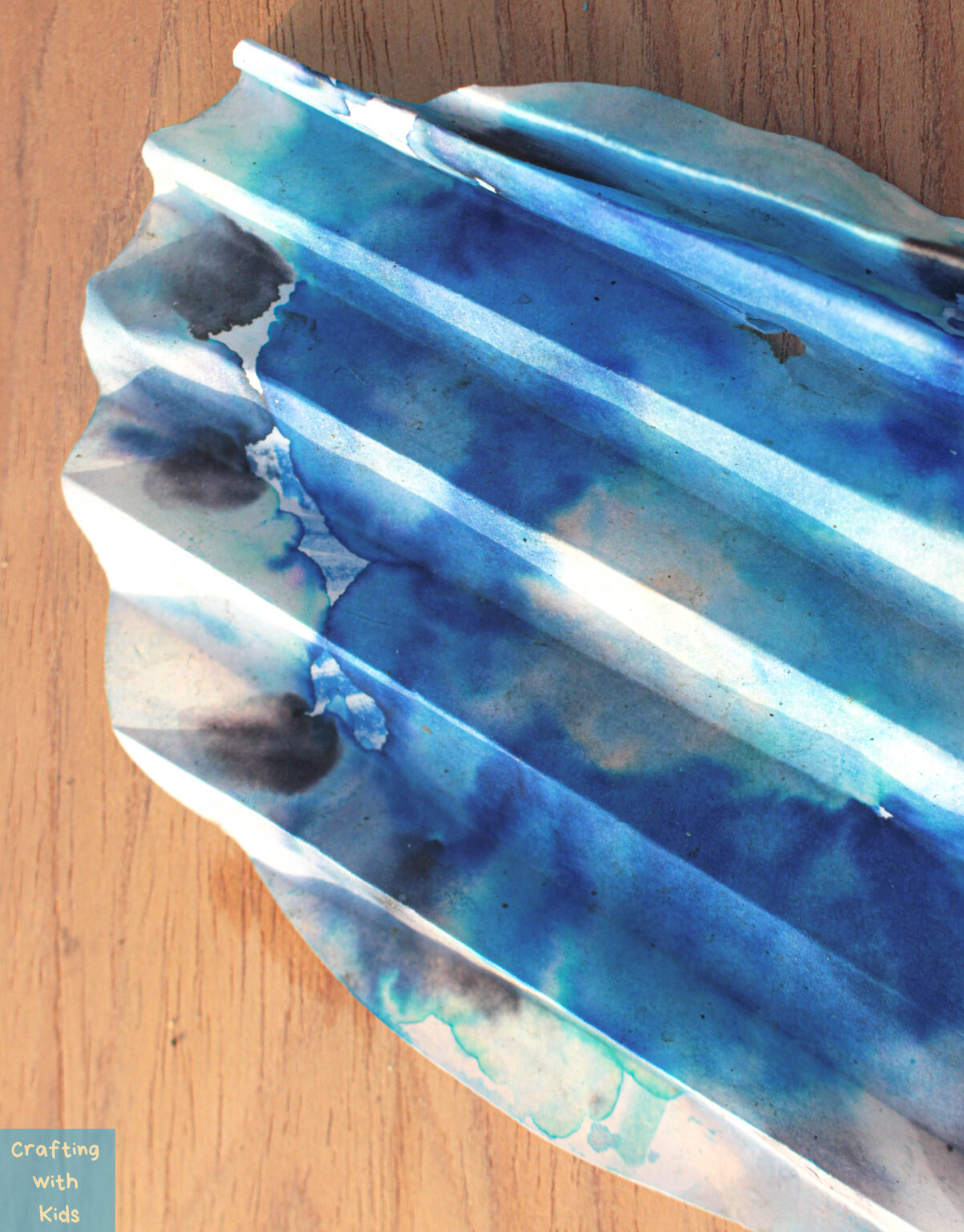 Coffee Filter Butterfly Craft with Butterfly Chromatography