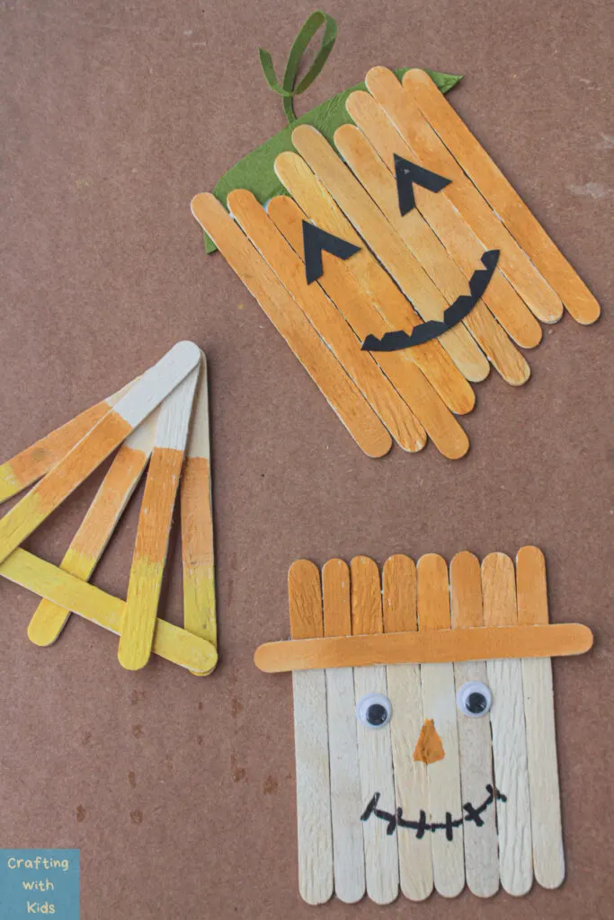 popsicle stick fall crafts