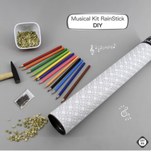 Bamboo Rain Stick Colors - Coloring Kit for Kids