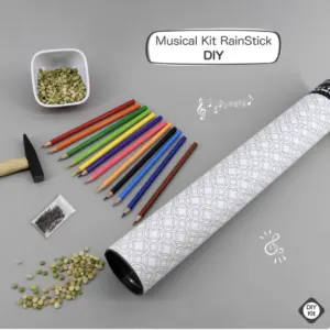 musical rainstick craft kit mandala