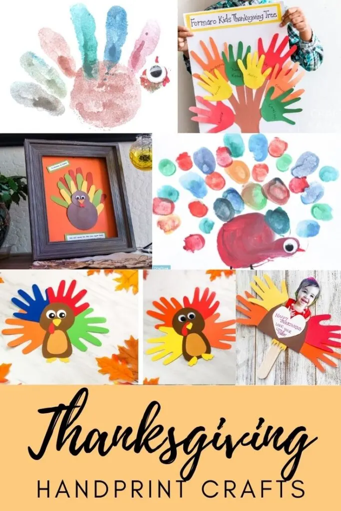 Thanksgiving Handprint Crafts