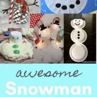 snowman kids crafts