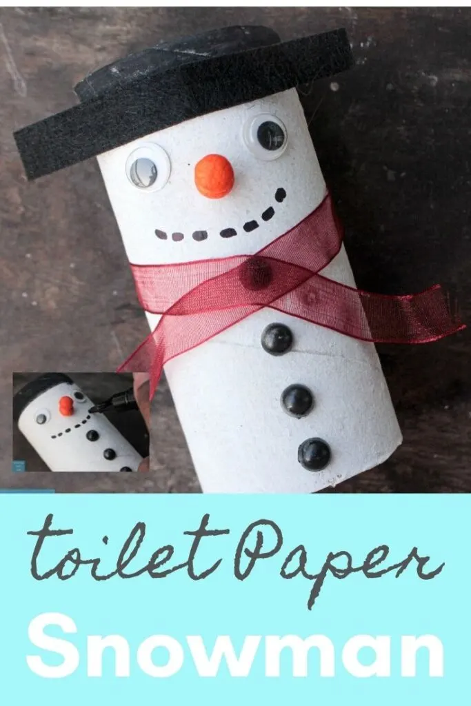 Melting Snowman Winter Craft