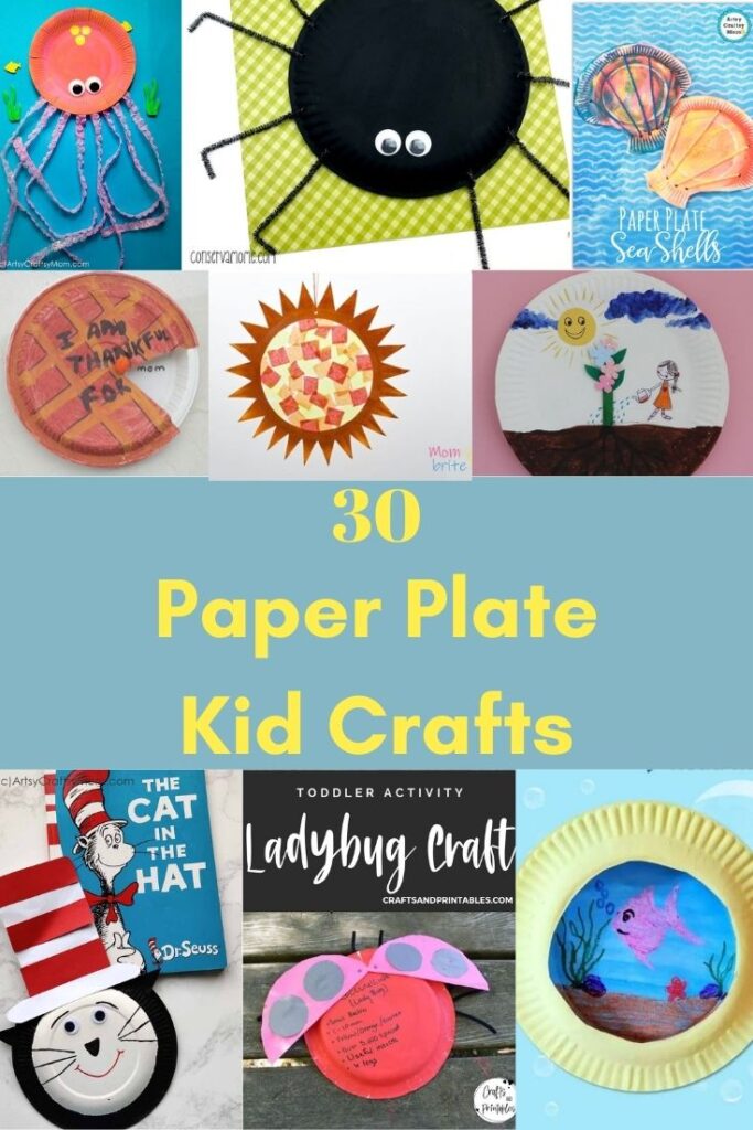 30 paper plate crafts for kids