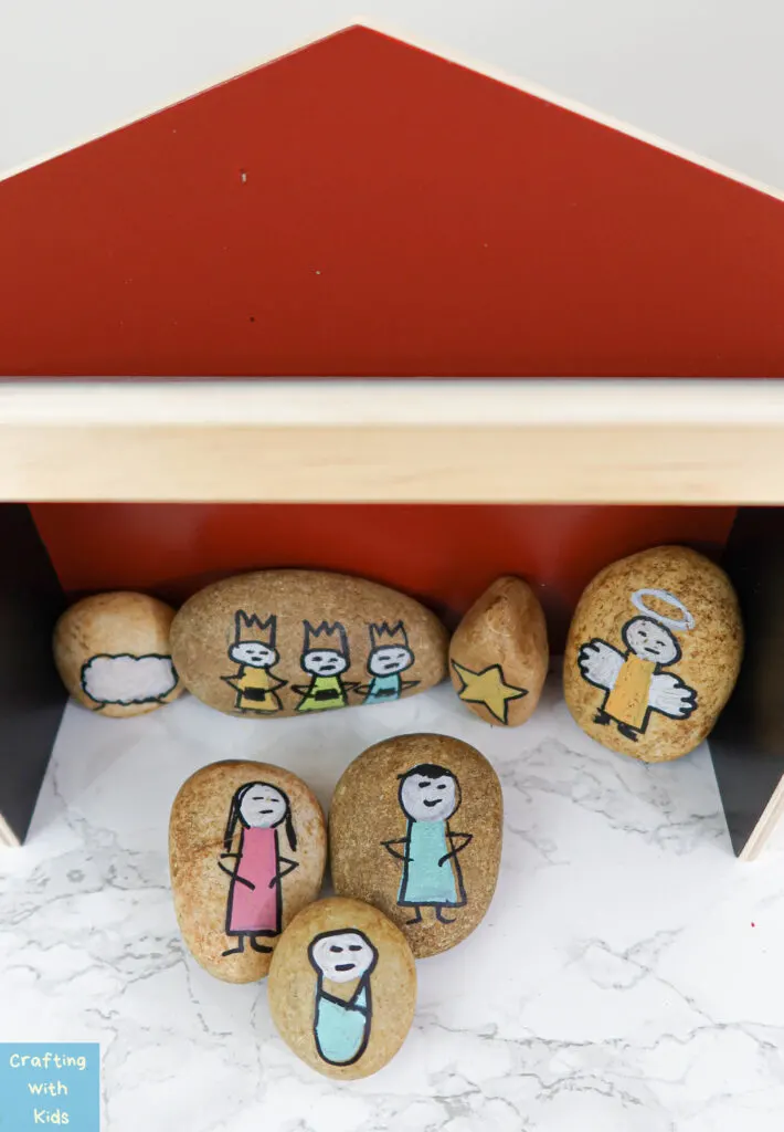 Christmas rock painting ideas