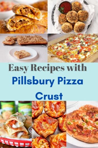 Easy Recipes with Pillsbury Pizza Crust; Pizza Crust Recipes for Kids