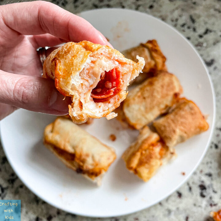 Easy Homemade Air Fryer Pizza Rolls with only Five Ingredients