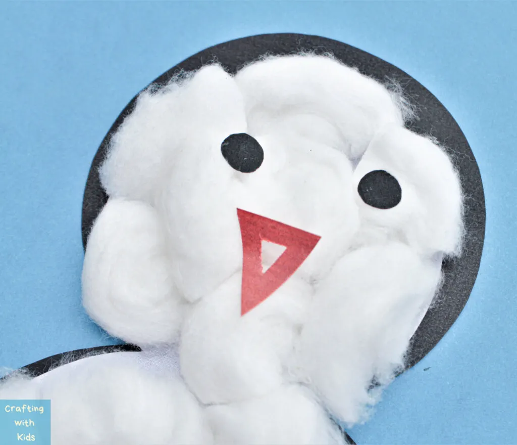 penguin craft face