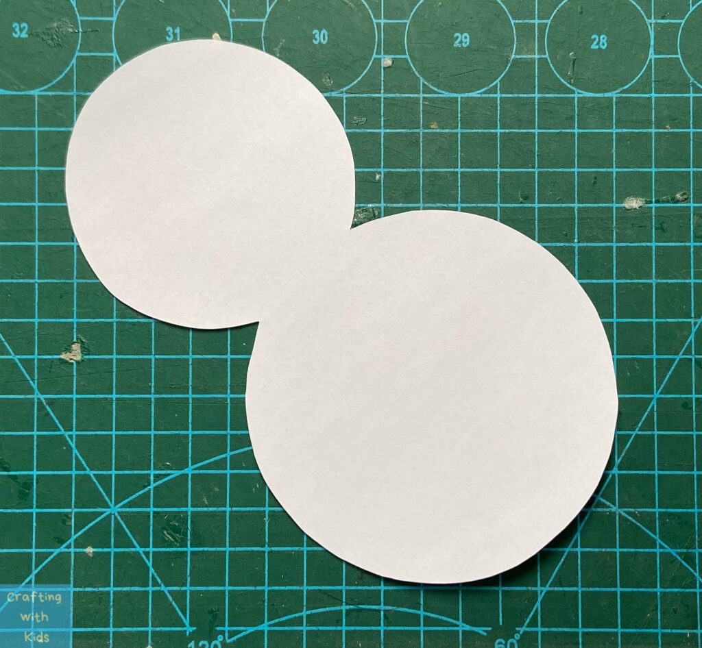 white base for penguin craft