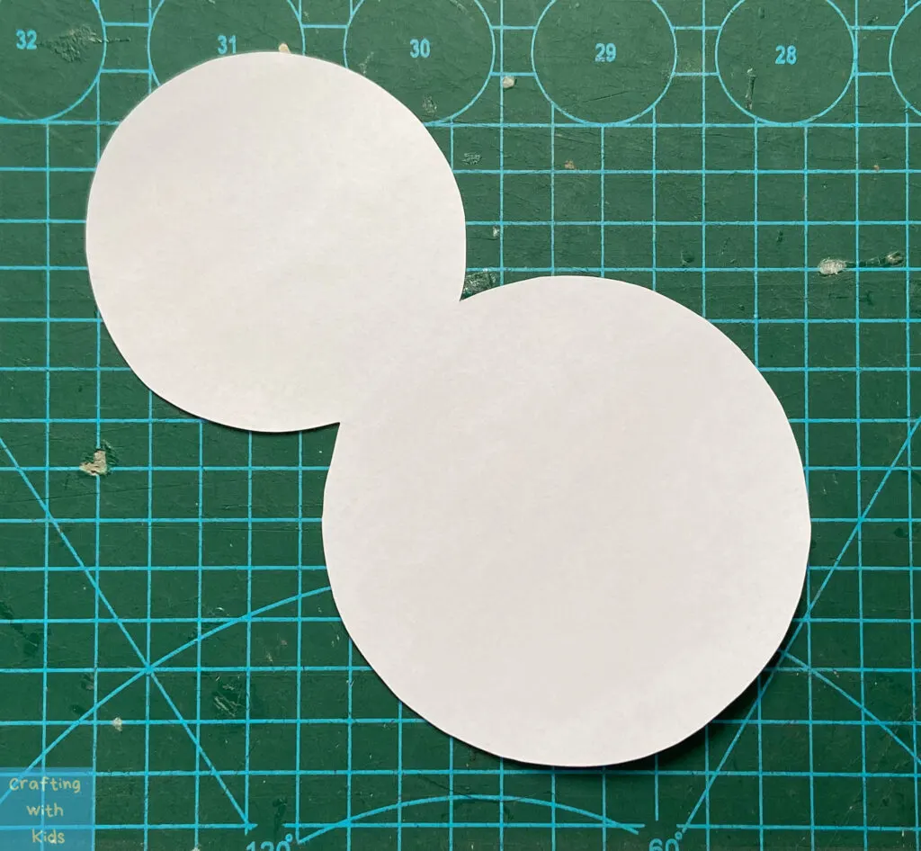 white base for penguin craft