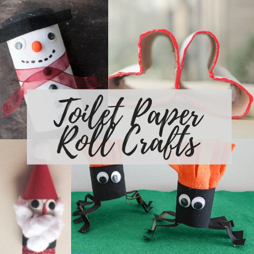 Toilet Paper Roll Snowman Craft for Kids - Happy Toddler Playtime