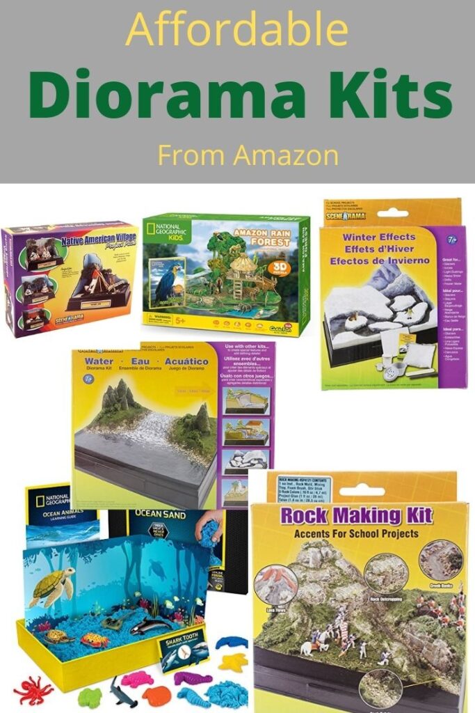 Diorama Kits from Amazon