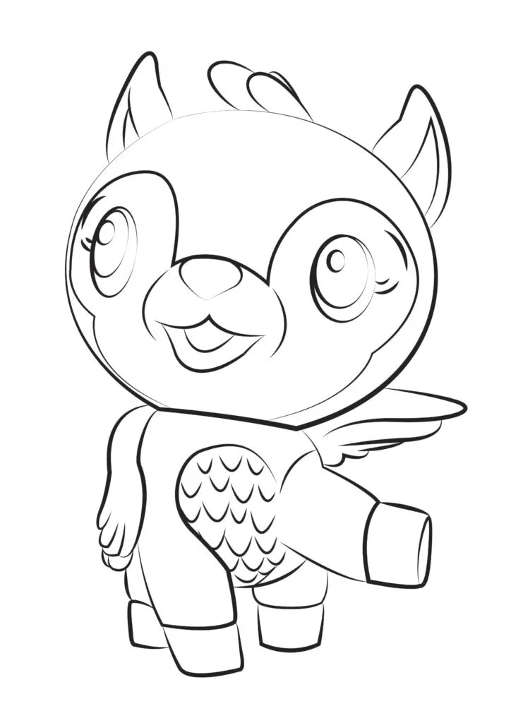 Hatchimals coloring pages