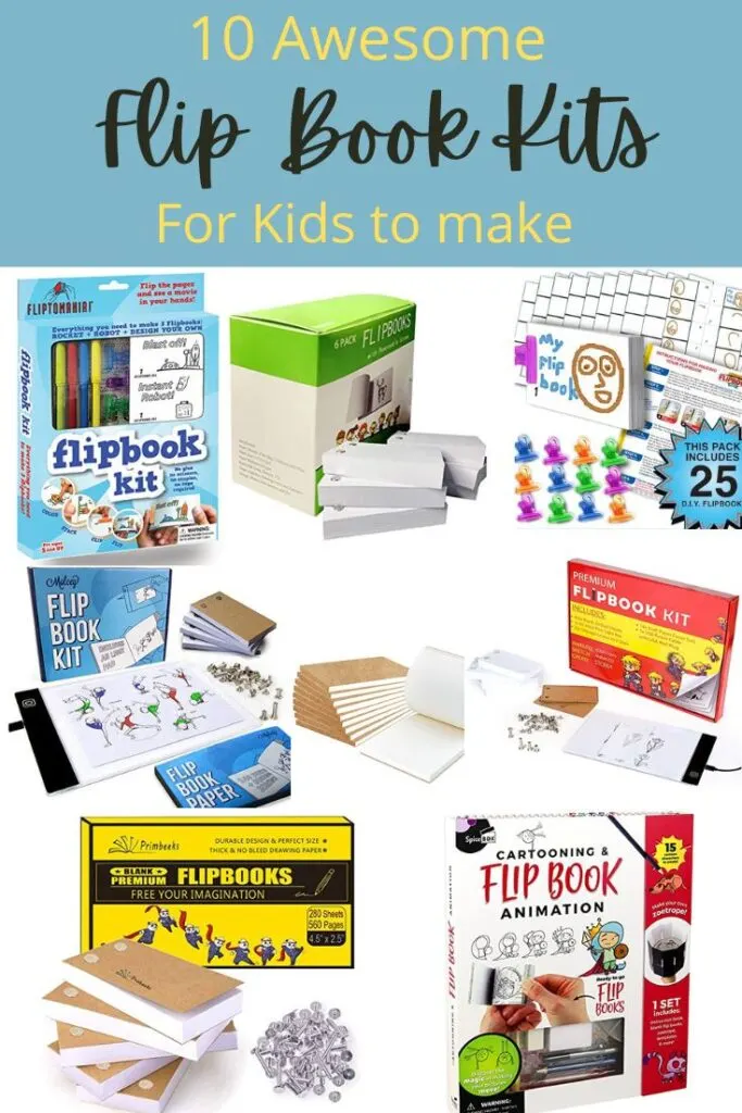 10 flip book kits for kids