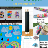 rain crafts for preschoolers
