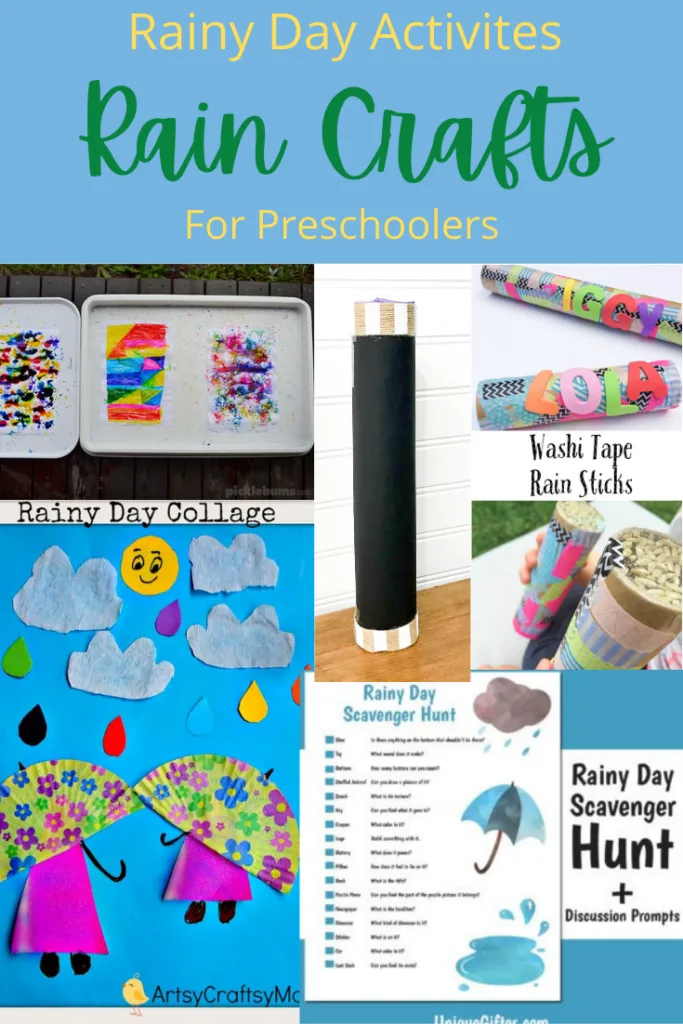 rain crafts for Preschoolers