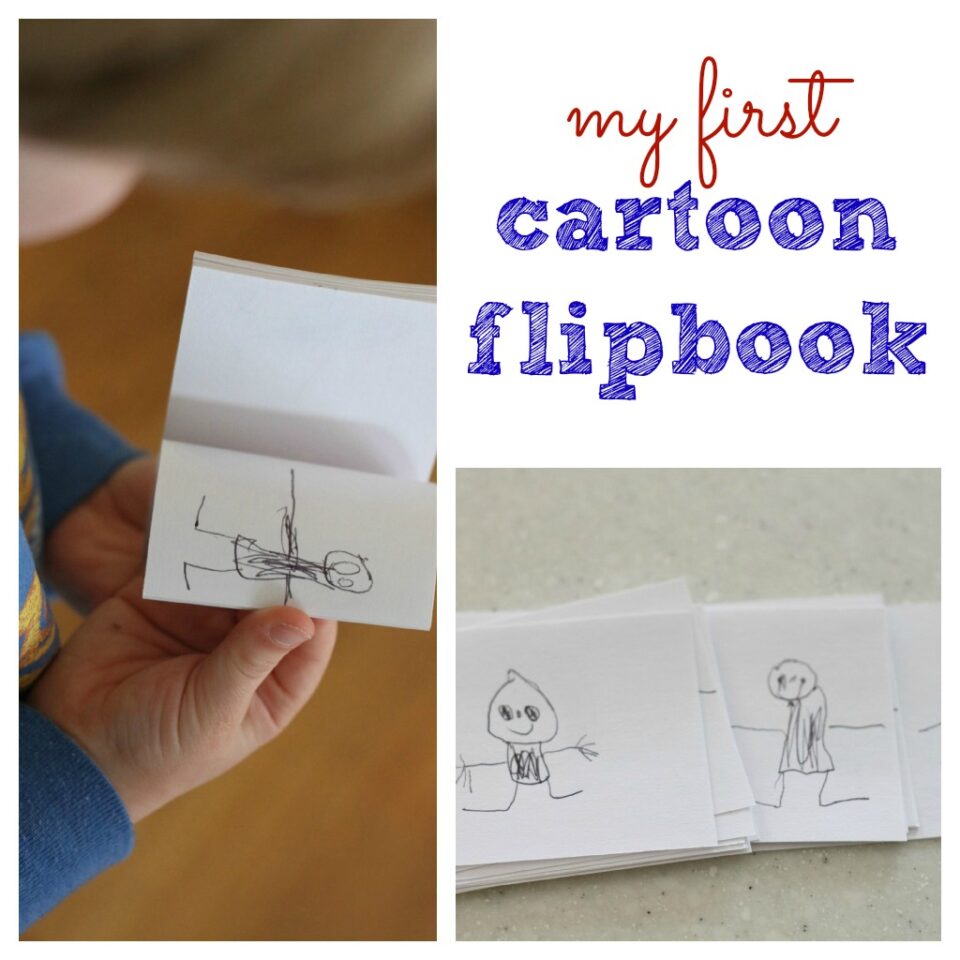 how to make a simple flip book for kids