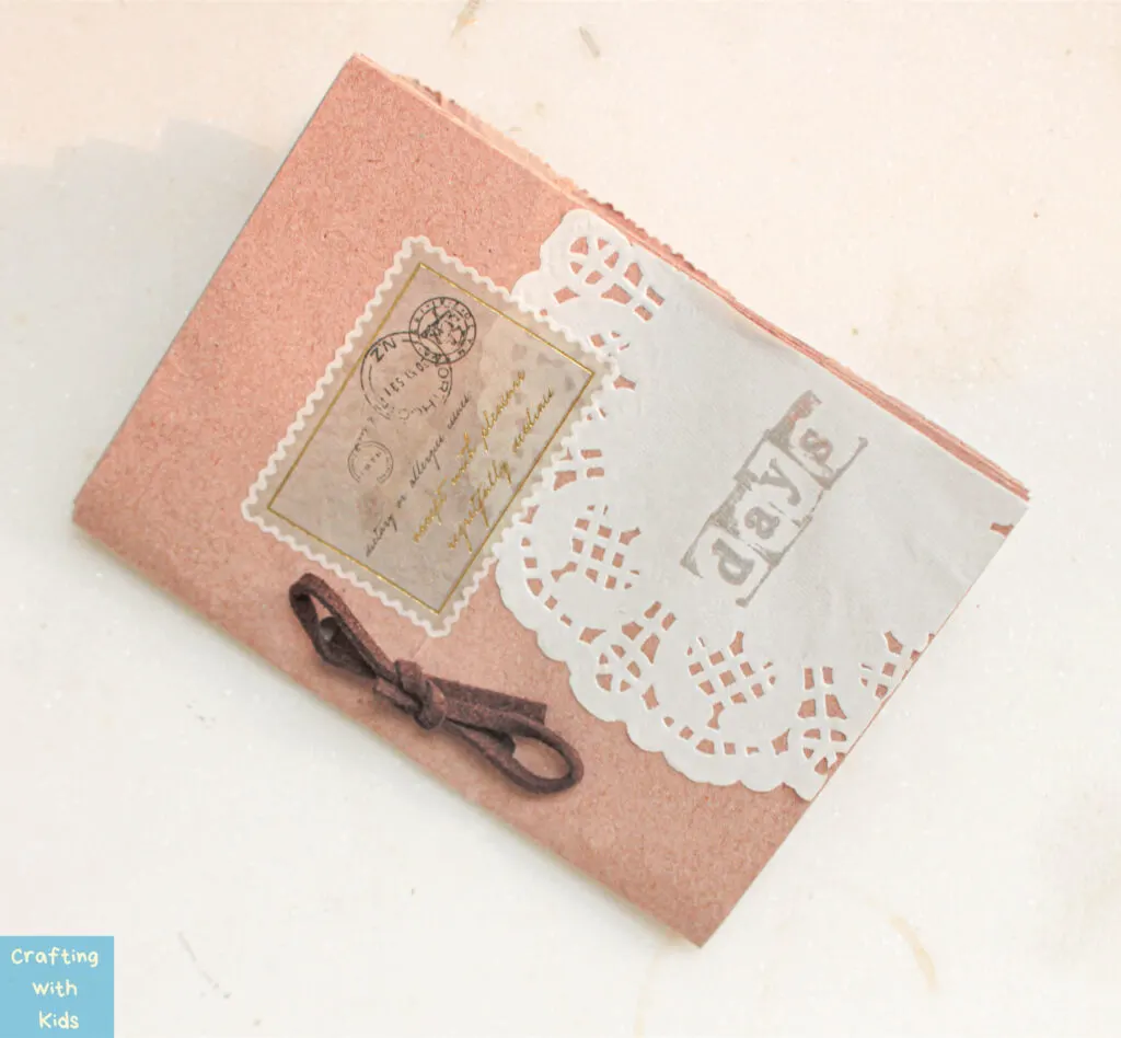 Paper Bag Craft for Kids with a Brown Bag Flip Book