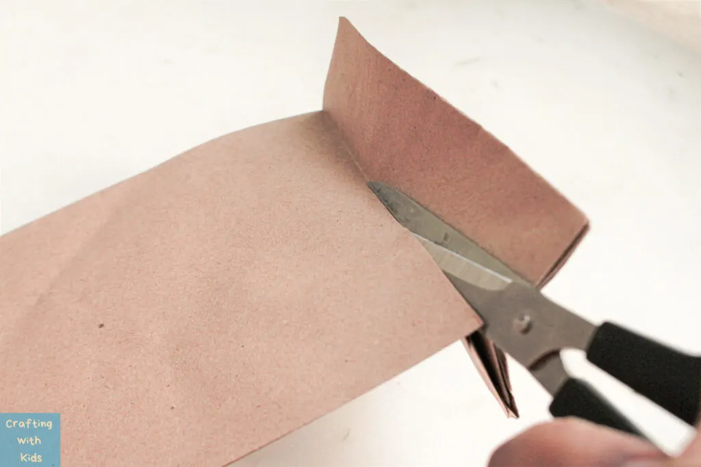 making brown bag flip book