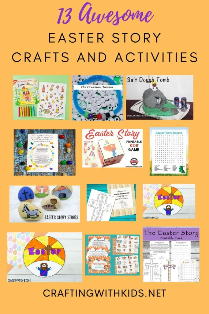 Easter Story crafts and activities