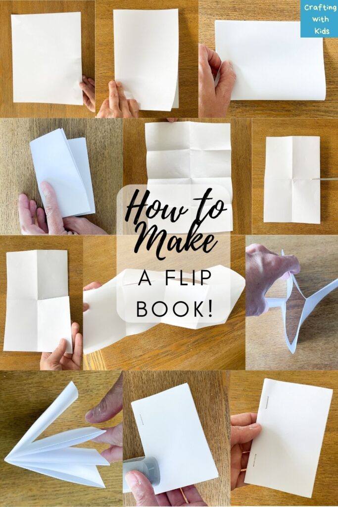 how to make a flipbook with 1 sheet of paper