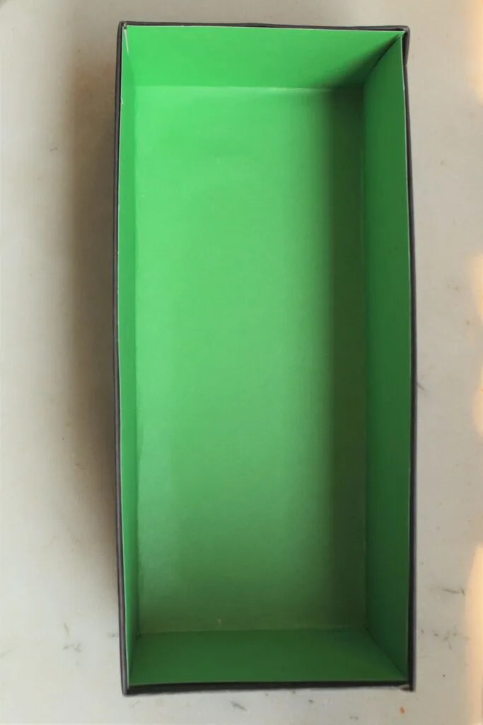 Rainforest Diorama Shoebox base
