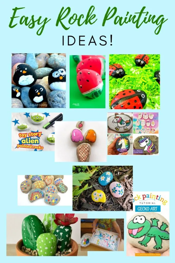 Easy Crafts for Kids: 50 Unique Ideas! - Mod Podge Rocks