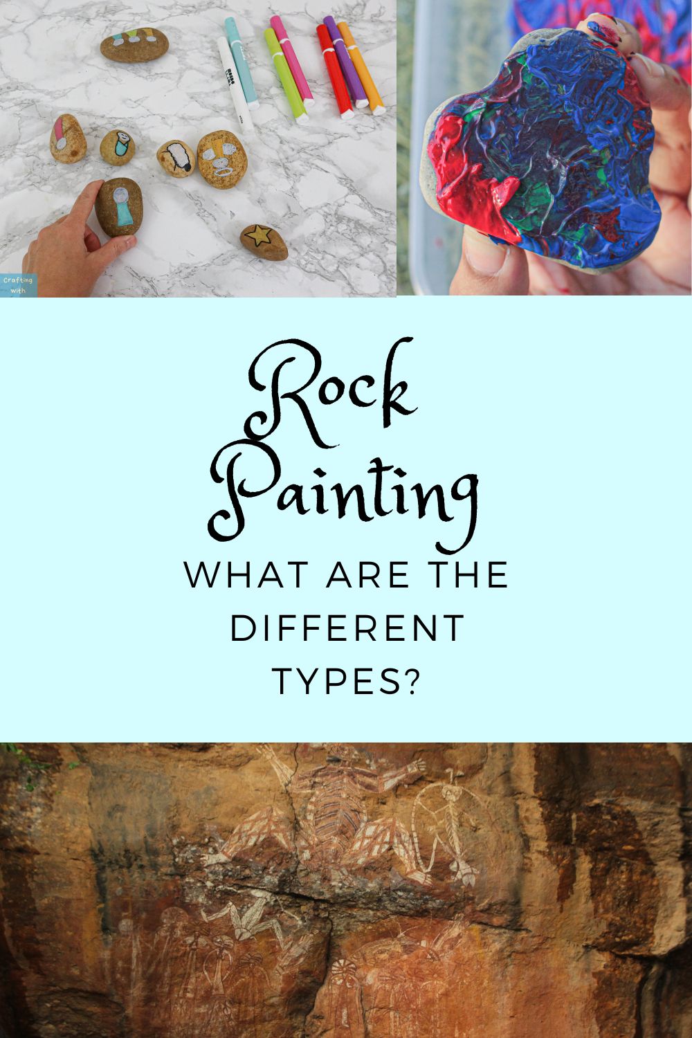 types of rock painting