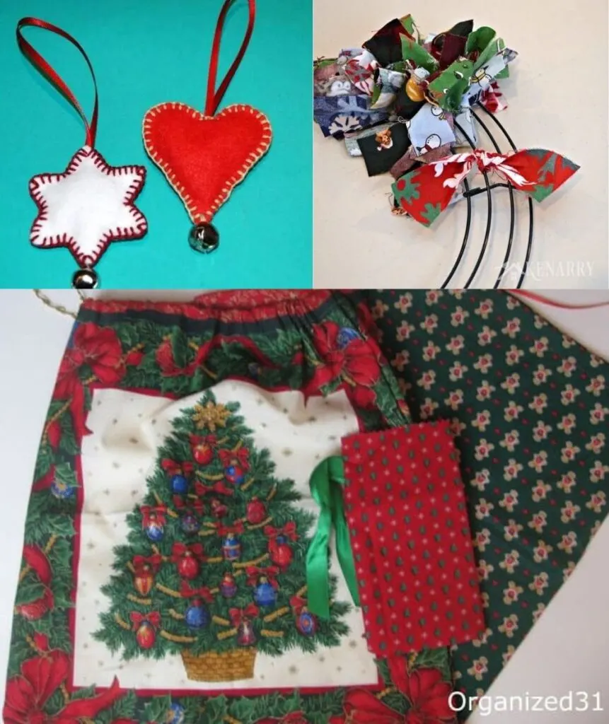 Fabric Christmas crafts for older kids