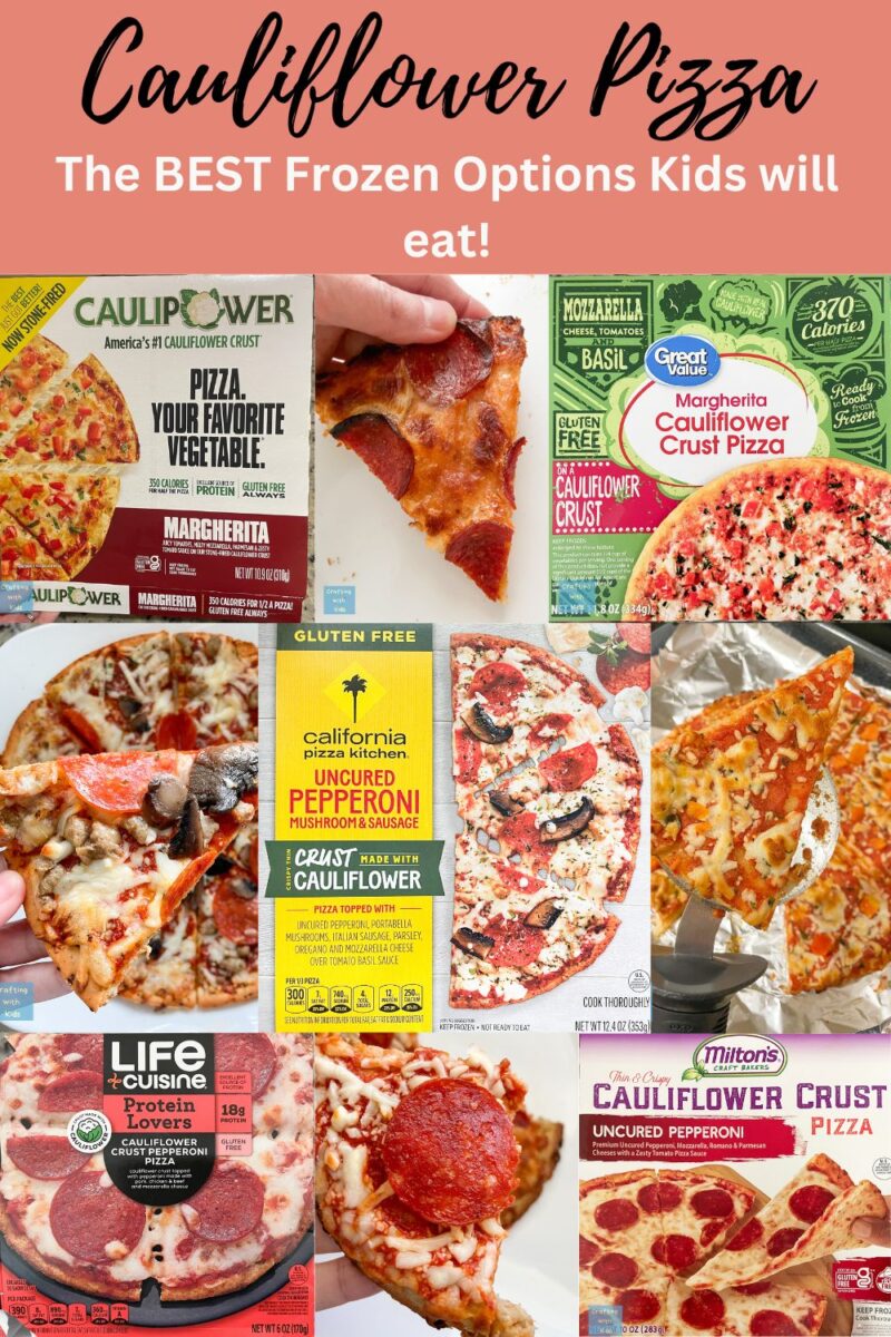 Cauliflower Frozen Pizza Review Side by Side Comparison