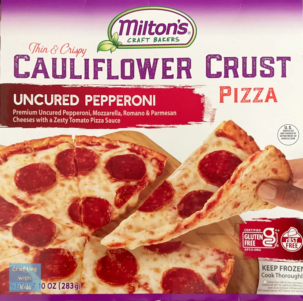Milton's Cauliflower Frozen Pizza 