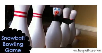 homemade bowling set
