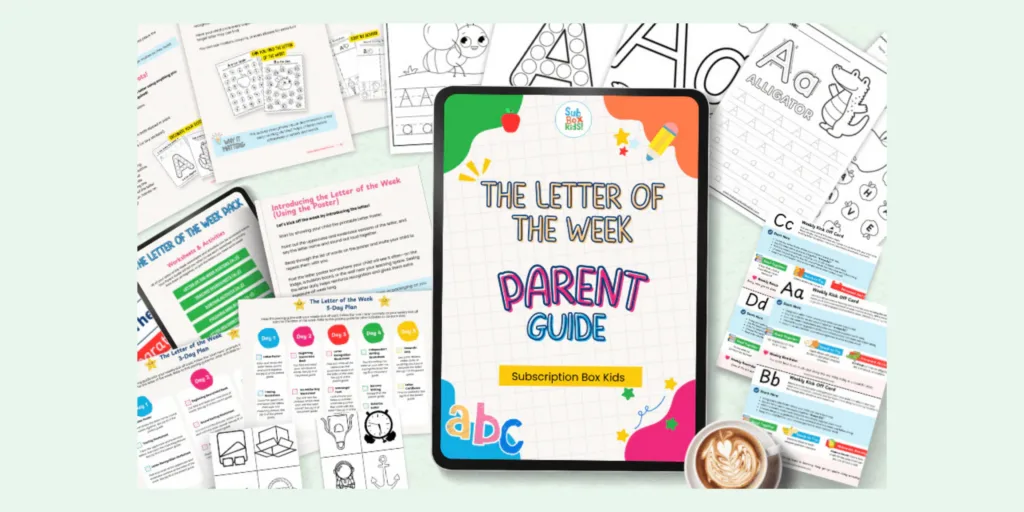 the letter of the week parent guide
