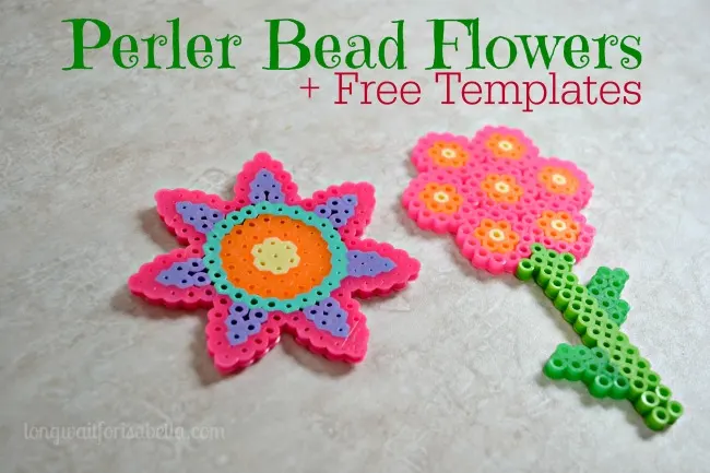 perler bead flowers