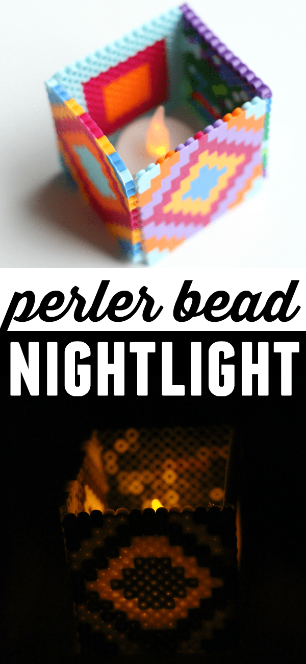 Perler bead nightlight
